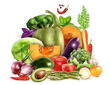 سبزیجات و میوه بعد از اسلیو معده